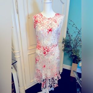 Elie Tahari Sz 6 multi color dress
